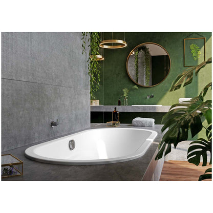 Kaldewei Classic Duo 113 Bath 291400010001 170 x 75 x 43 cm, white, Oval