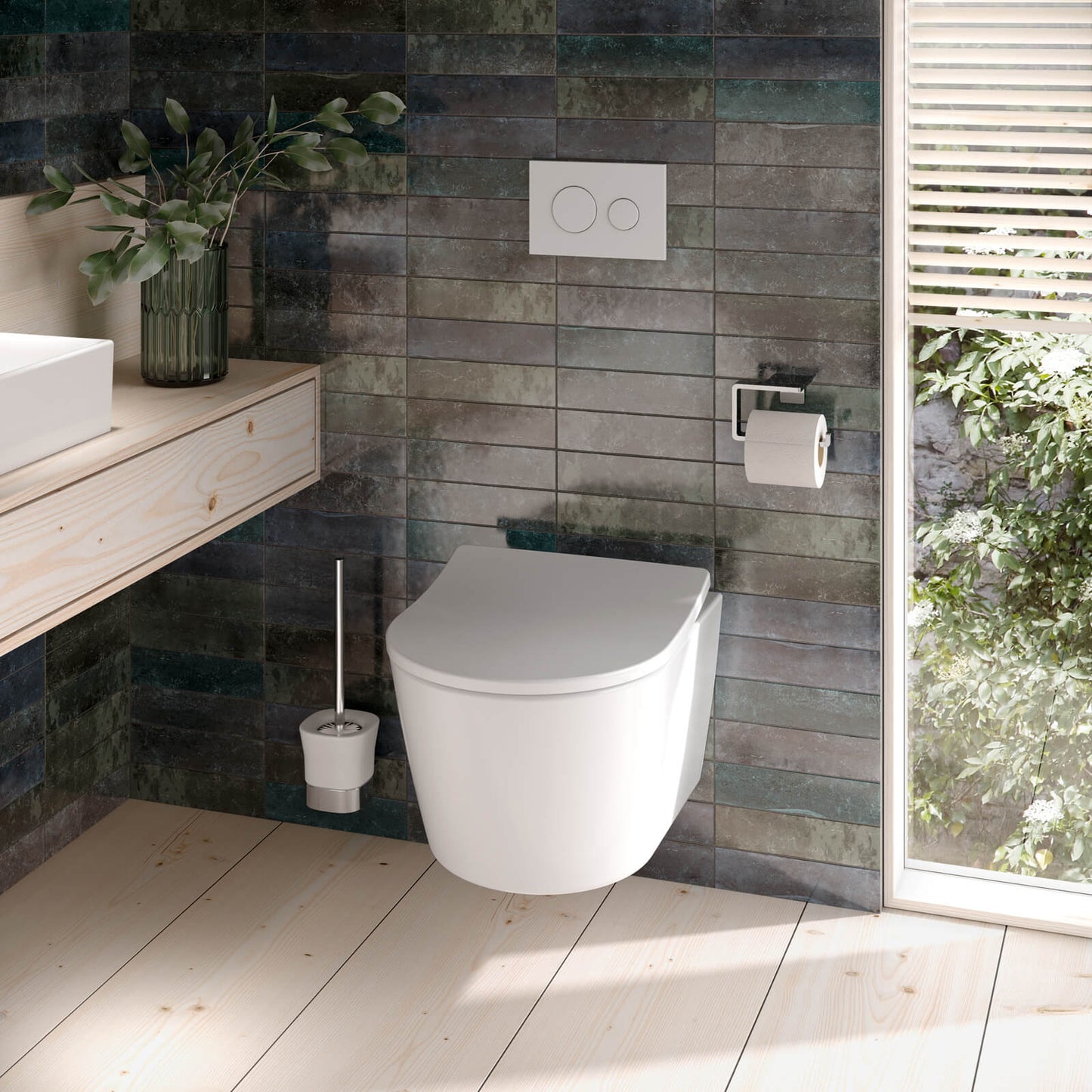 Toto RP CW554Y Wall-Hung Compact Rimless WC Pan – 380 x 490mm