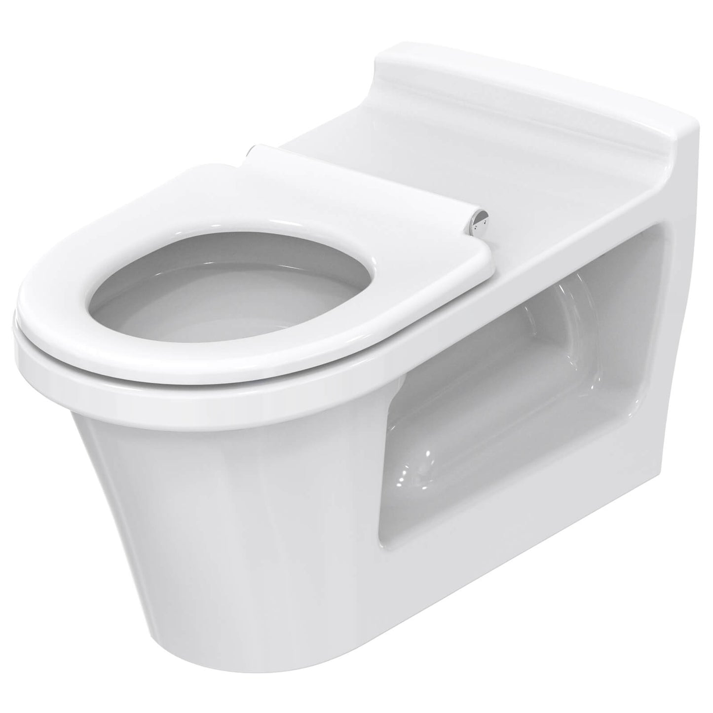 Toto CF CW142Y Wall-Hung Barrier-Free Washdown Rimless WC Pan – 355 x 710mm