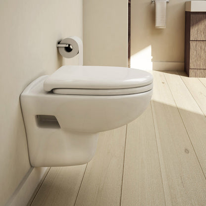 IMEX CH1076 Ivo White Wall Hung WC Bowl 500mm