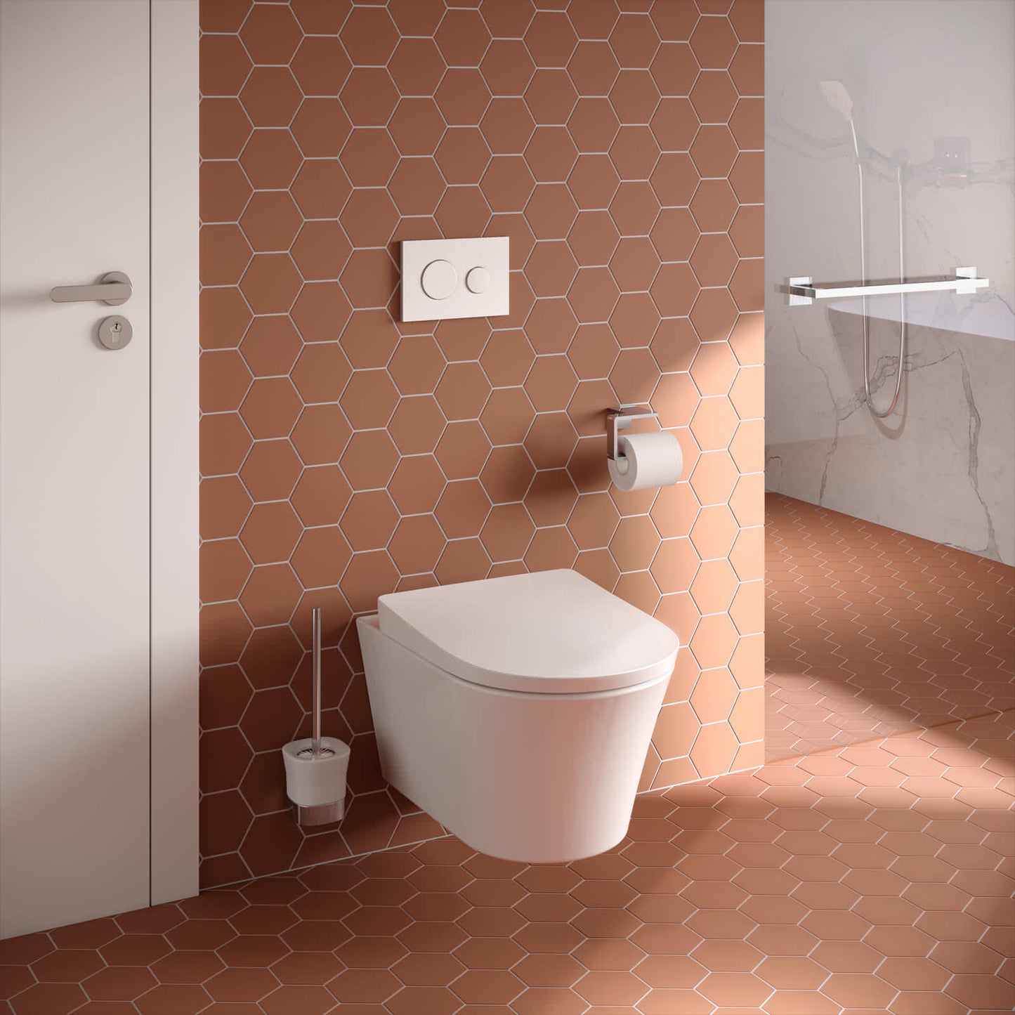 Toto GP CW553Y Wall-Hung Rimless Washdown WC Pan – 380 x 540mm