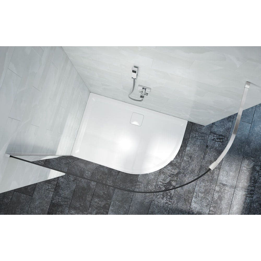 Merlyn Level 25 Offset Quadrant Shower Tray 1200 x 900mm
