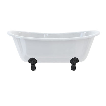 Burlington Bateau Double Ended Bath with Luxury Feet
