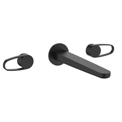 Crosswater Lazo Basin 3 Hole Set Wall Mounted