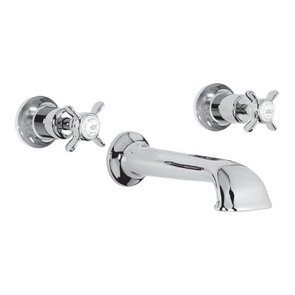 Lefroy Brooks Classic 3-Hole Concealed Wall Bath Filler LB1152