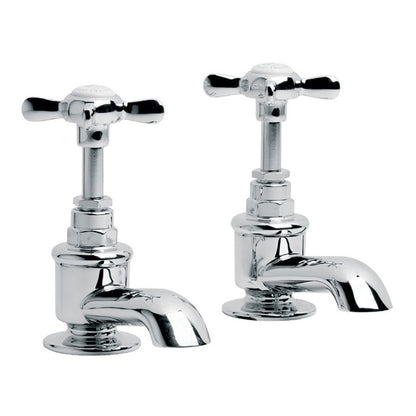 Lefroy Brooks Classic Bath Pillar Taps LB1154