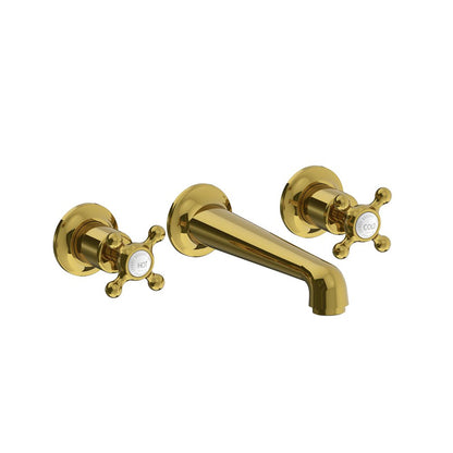 Lefroy Brooks Connaught wall mounted basin mixer