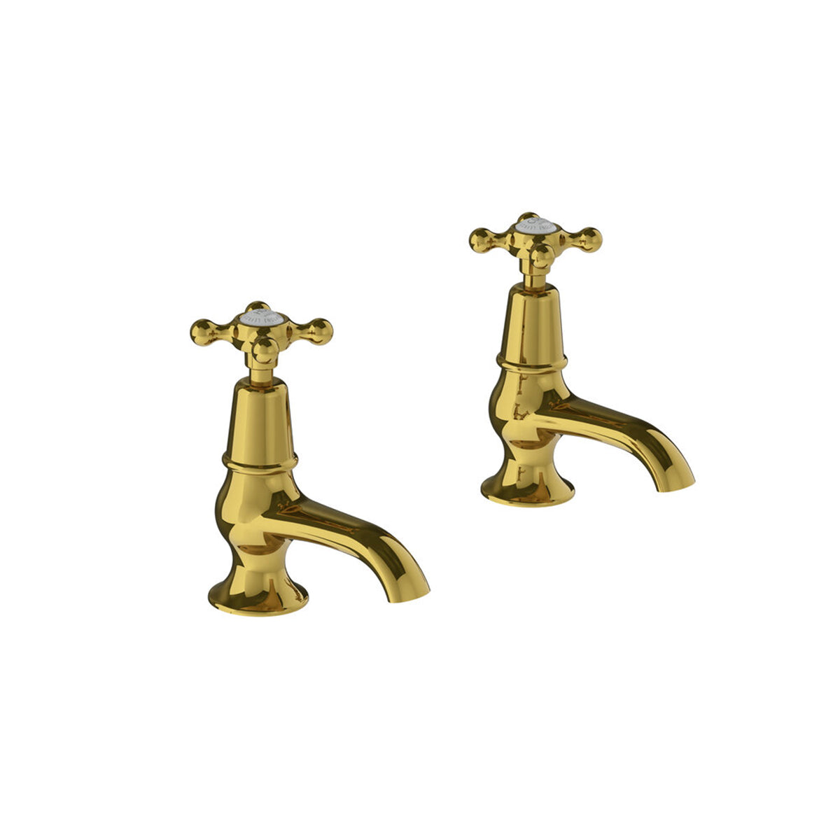 Lefroy Brooks Connaught basin pillar taps