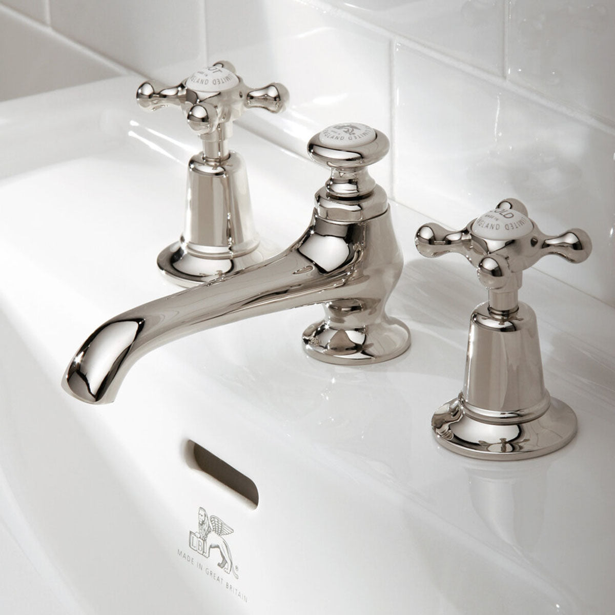 Lefroy Brooks Connaught basin mixer with pop-up waste
