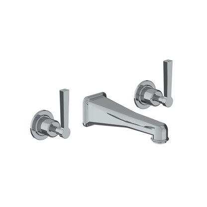 Lefroy Brooks Janey Mac wall mounted basin mixer with levers