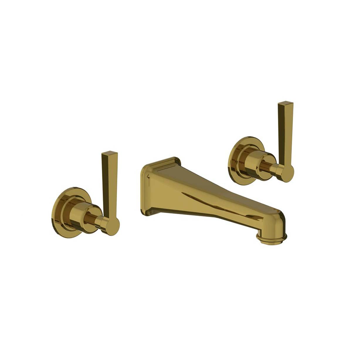 Lefroy Brooks Janey Mac wall mounted basin mixer with levers