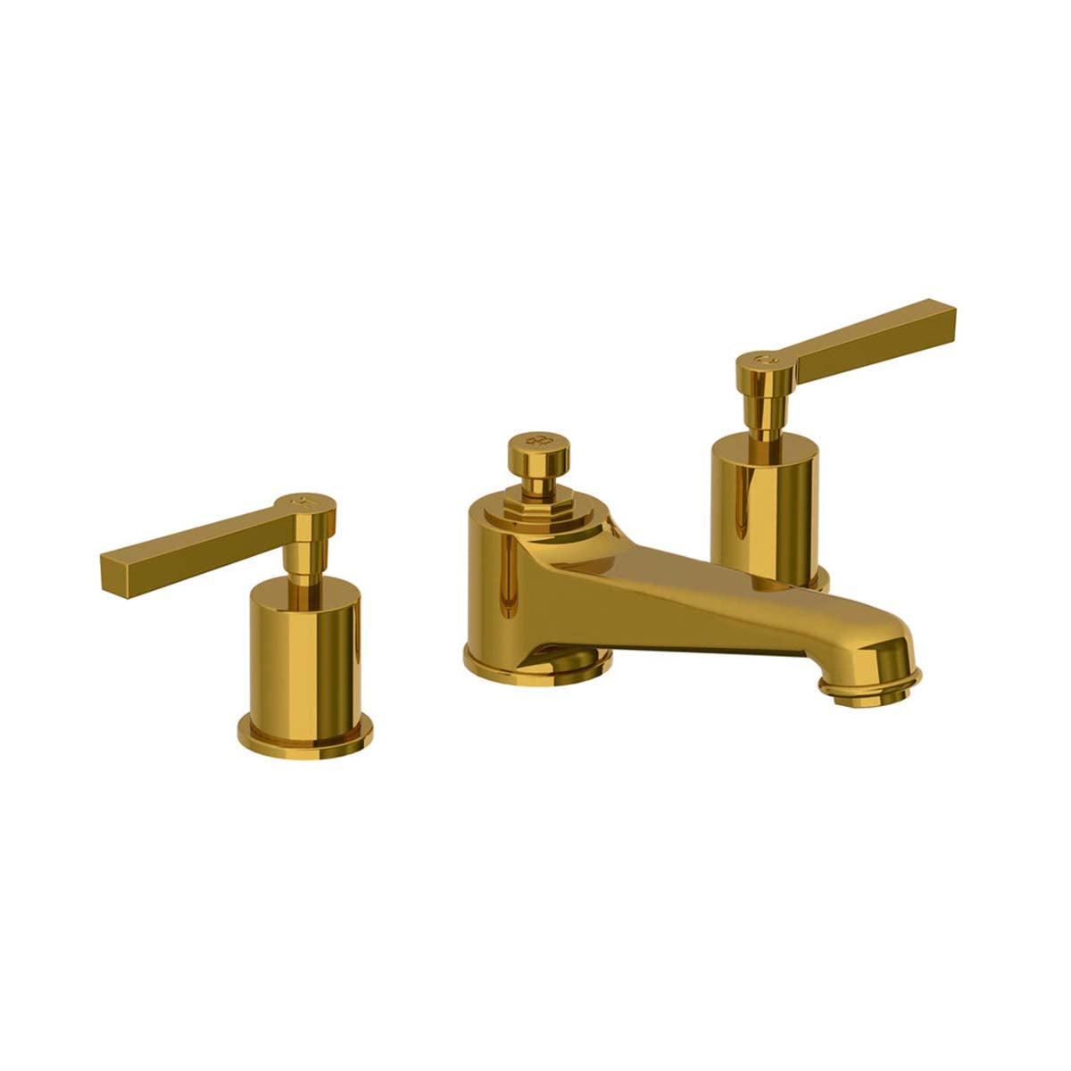 Lefroy Brooks Janey Mac basin mixer with levers & pop-up waste