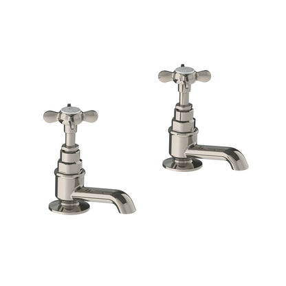 Lefroy Brooks Classic basin pillar taps