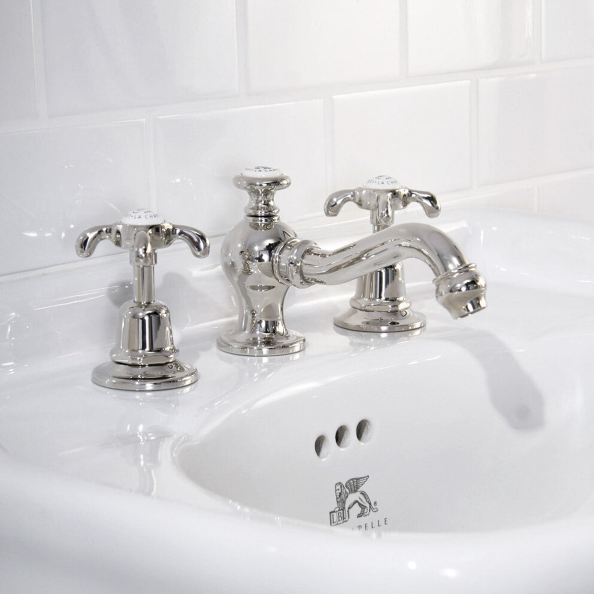 Lefroy Brooks La Chapelle basin mixer with pop-up waste