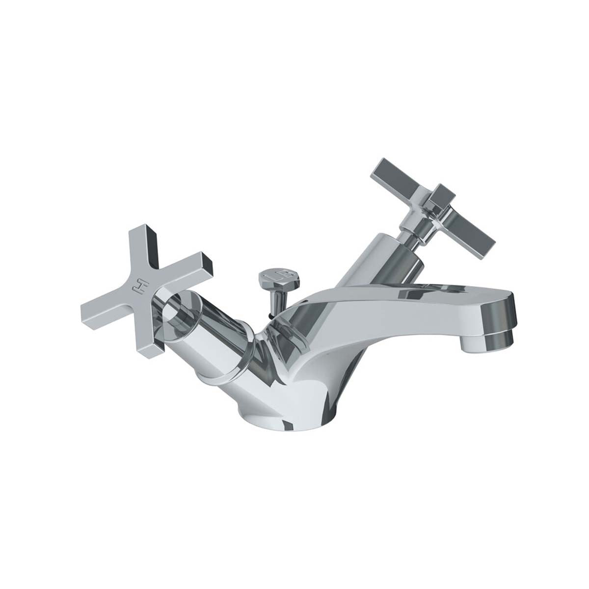 Lefroy Brooks Mackintosh mono basin mixer with pop-up waste