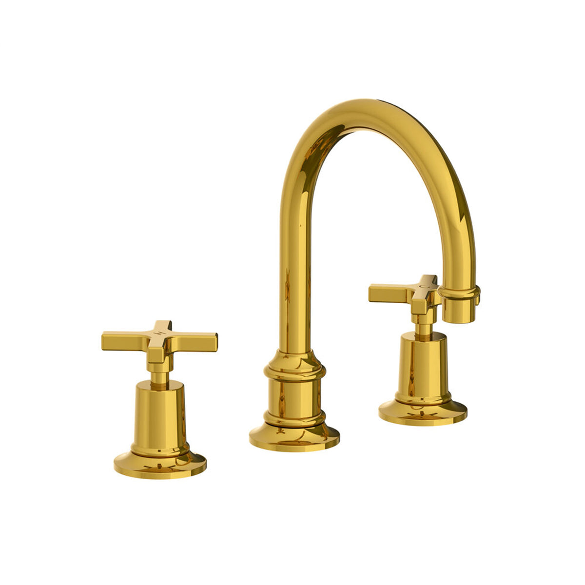 Lefroy Brooks Mackintosh tubular basin mixer with click-up waste