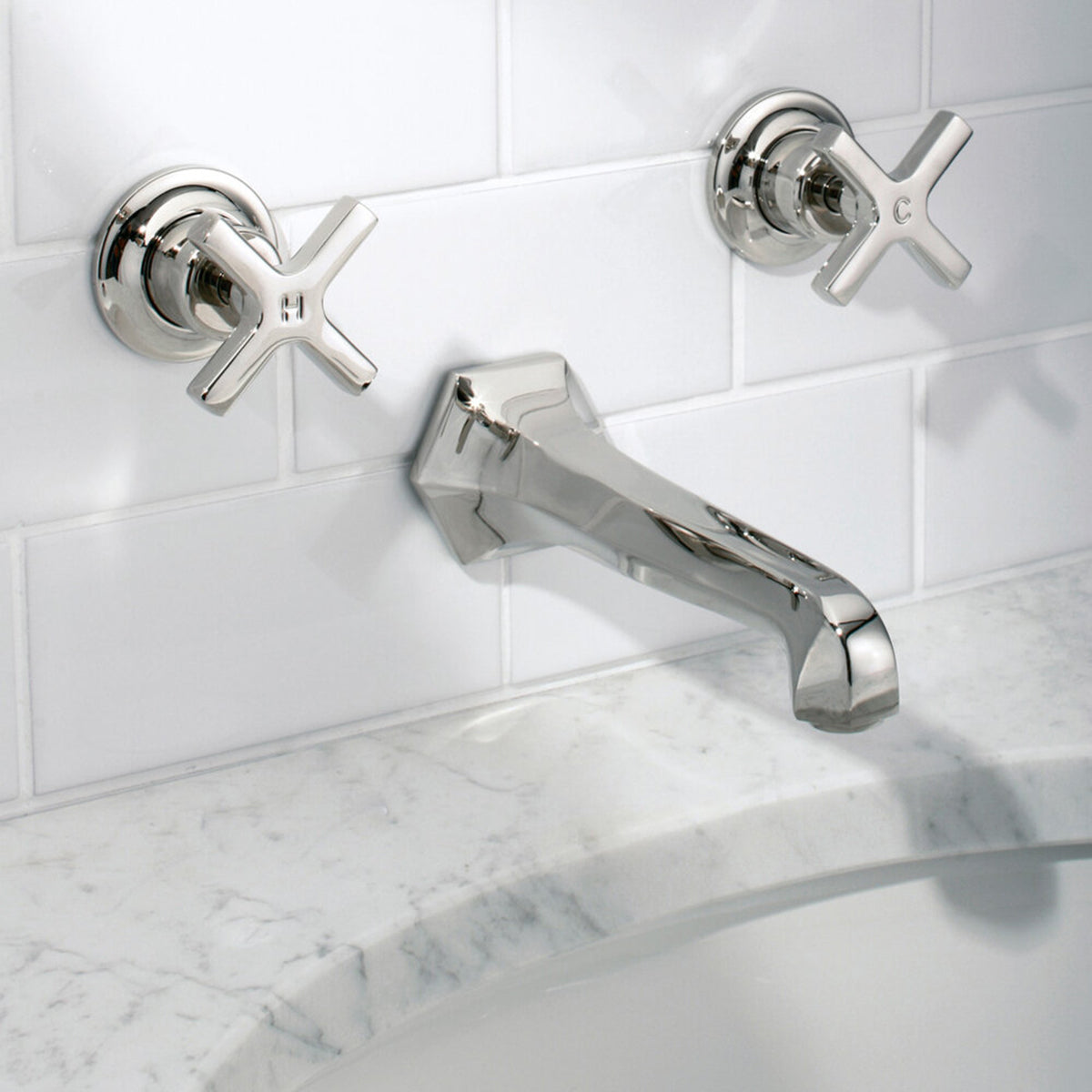 Lefroy Brooks Mackintosh wall mounted basin mixer