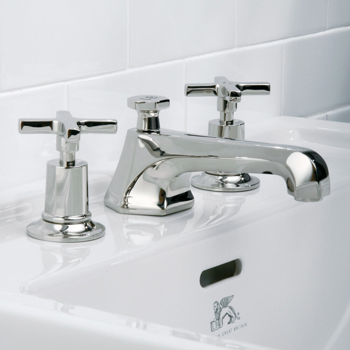 Lefroy Brooks Mackintosh basin mixer with pop-up waste