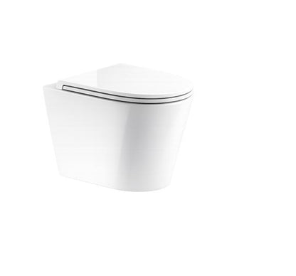 Luxe 520 Rimless Wall Hung Toilet with Soft Close Seat