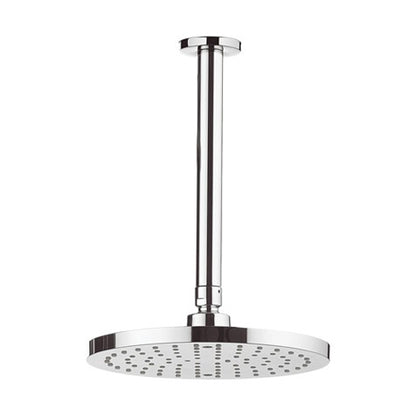 Crosswater Fusion Round Fixed Head with 200mm Ceiling Arm