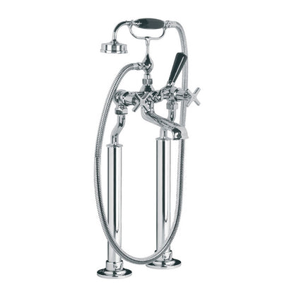 Lefroy Brooks Mackintosh Bath Shower Mixer with Standpipe Sleeves for Rim Mounting MH1145