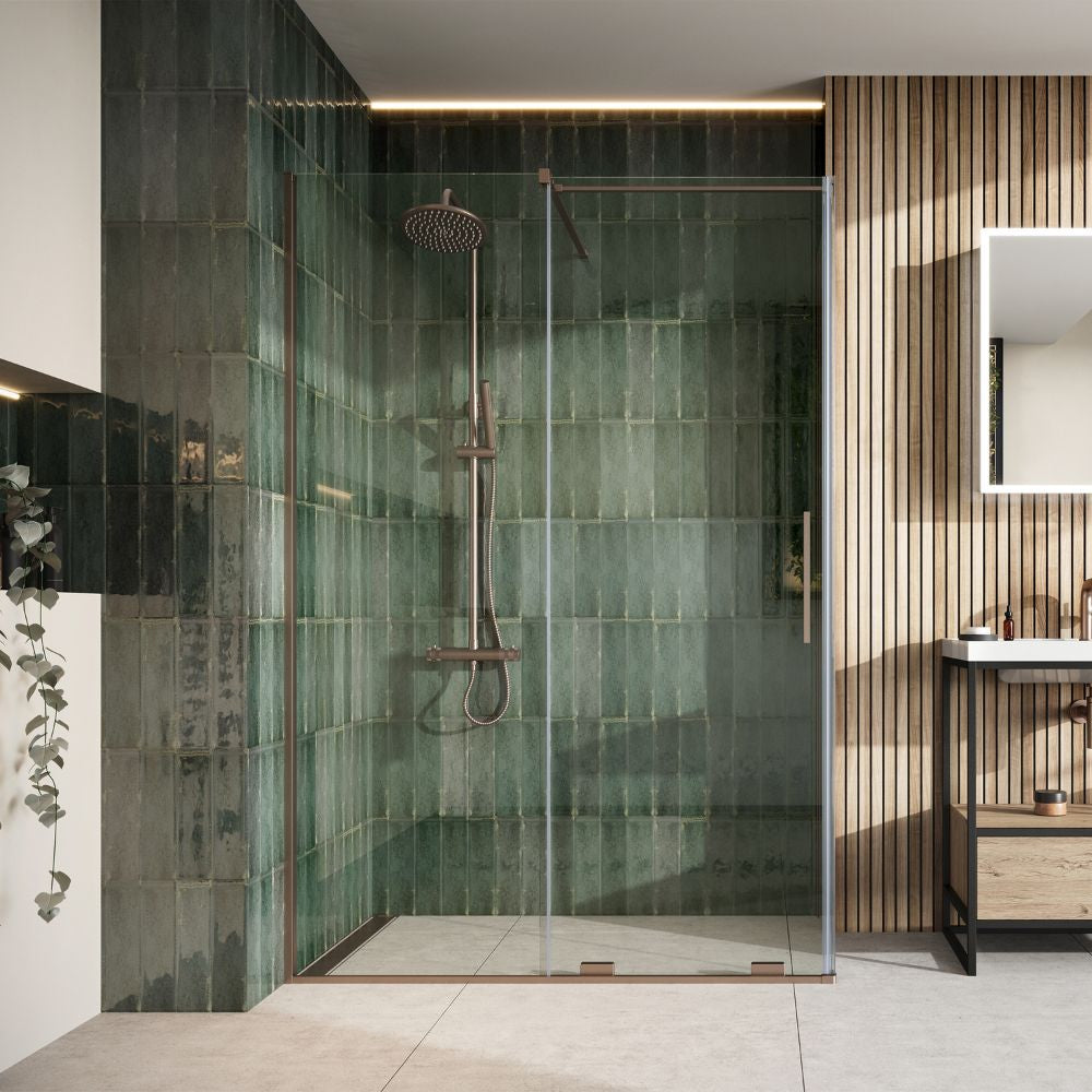 Luxe81 Momentum Sliding Shower Door