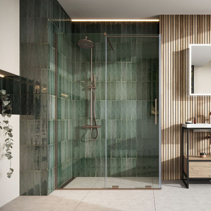 Luxe81 Momentum Sliding Shower Door