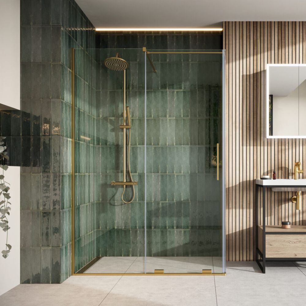 Luxe81 Momentum Sliding Shower Door