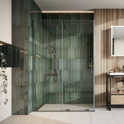 Luxe81 Momentum Sliding Shower Door