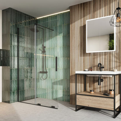 Luxe81 Momentum Sliding Shower Door