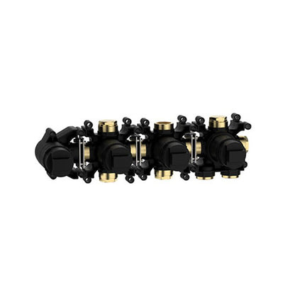 Crosswater Module MPRO Push 2 Outlet Shower Valve with Handset