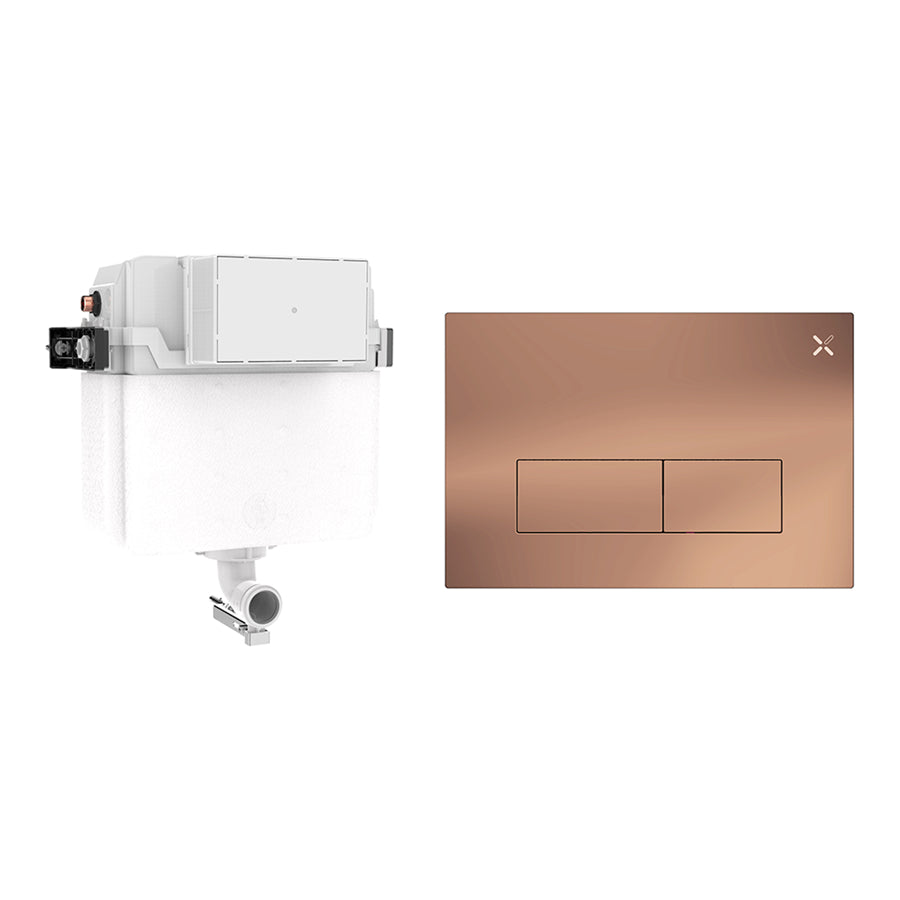 Crosswater MPRO Stainless Steel Cistern Set 1
