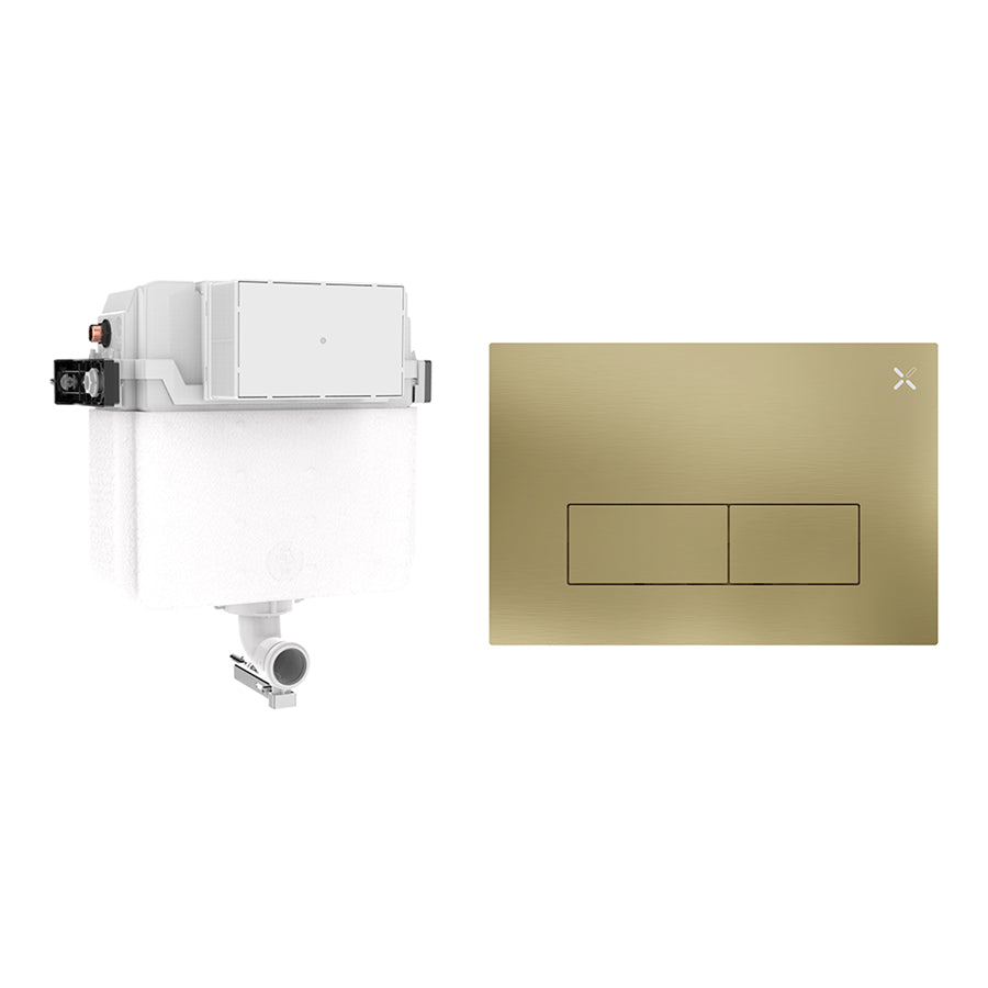 Crosswater MPRO Stainless Steel Cistern Set 1