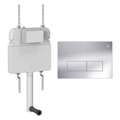 Crosswater MPRO Stainless Steel Cistern Set 2