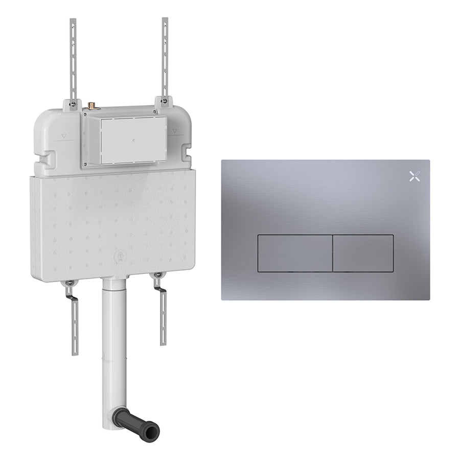 Crosswater MPRO Stainless Steel Cistern Set 2