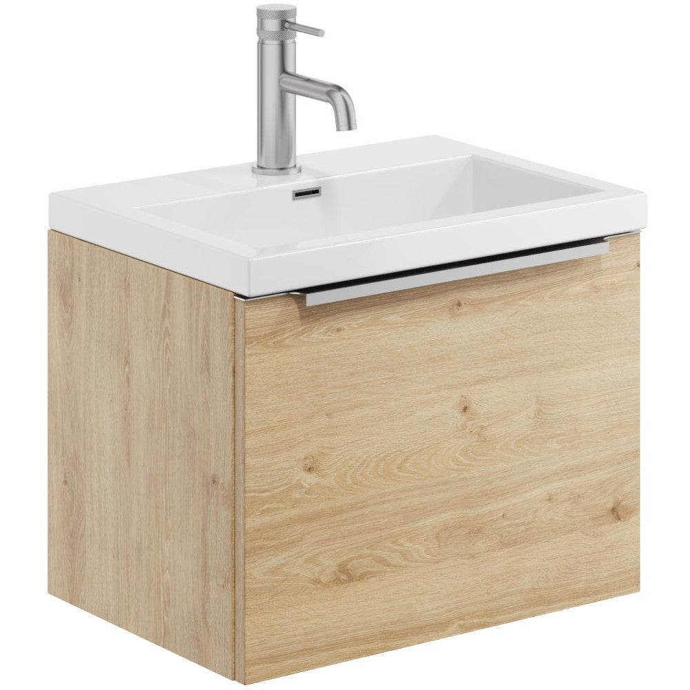 Luxe81 Muro Wall Hung Vanity Unit inc Basin