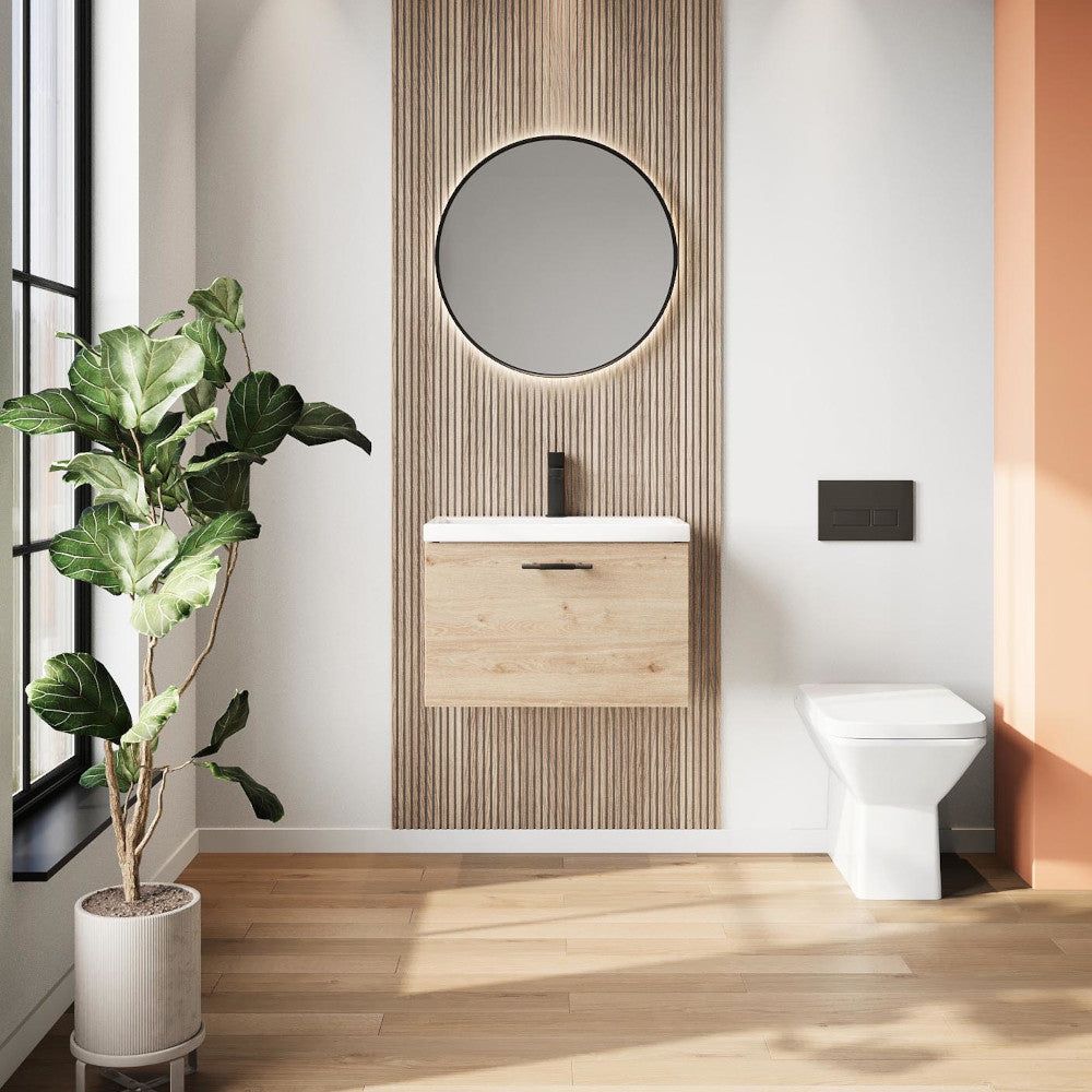 Luxe81 Muro Wall Hung Vanity Unit inc Basin
