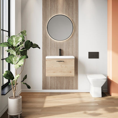 Luxe81 Muro Wall Hung Vanity Unit inc Basin
