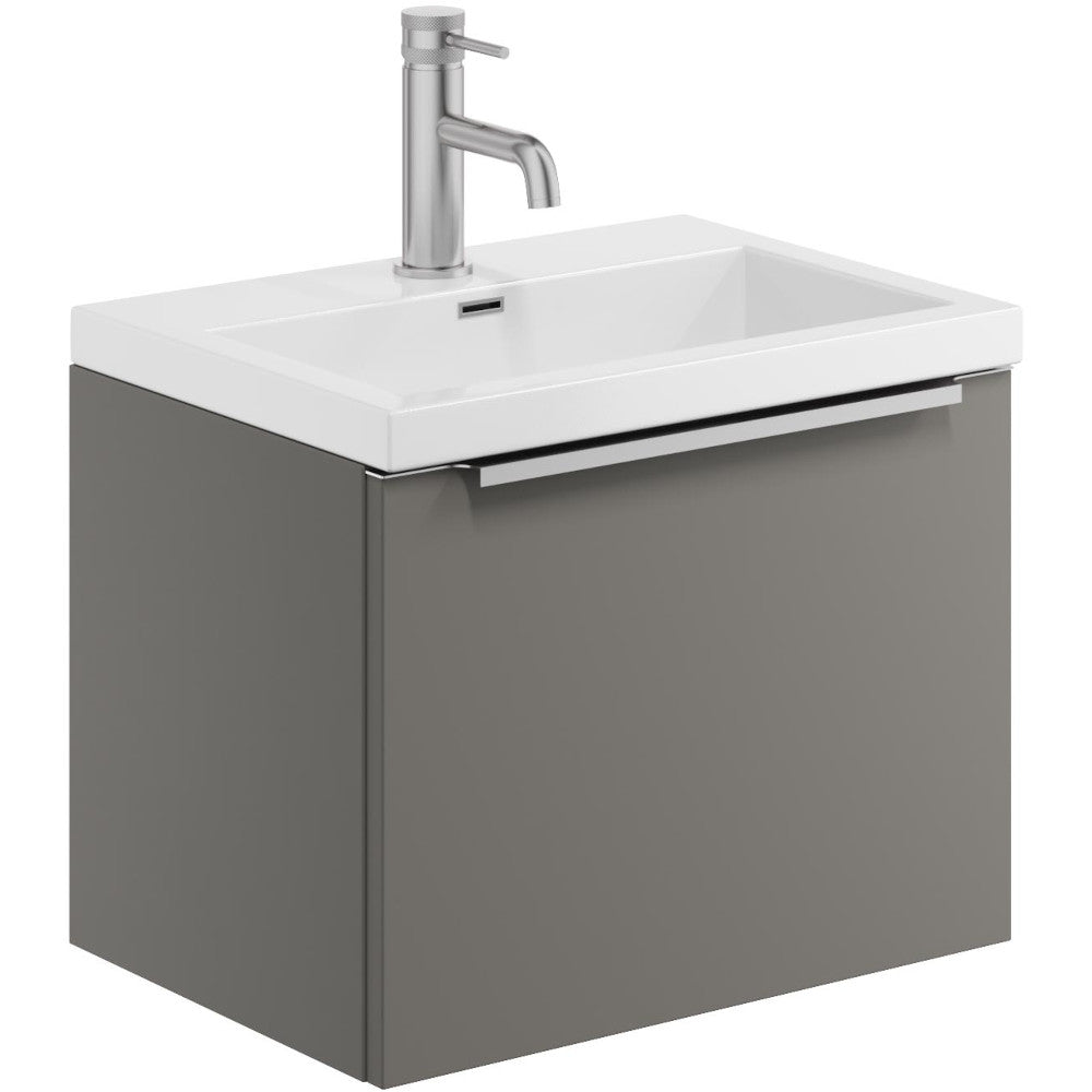 Luxe81 Muro Wall Hung Vanity Unit inc Basin