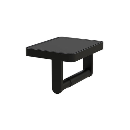 Vado Paper Holder with Black Glass