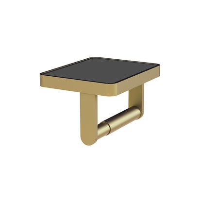 Vado Paper Holder with Black Glass