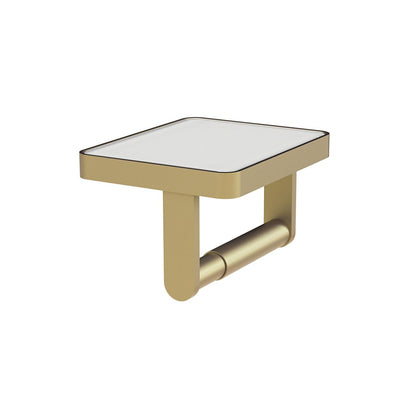 Vado Paper Holder with White Glass