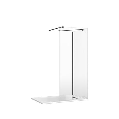 Crosswater Gallery 8 Glass Corner (Wall/Angled Bracing Bars)