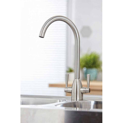 Luxe81 Wycombe Brushed Nickel Kitchen Mixer Tap