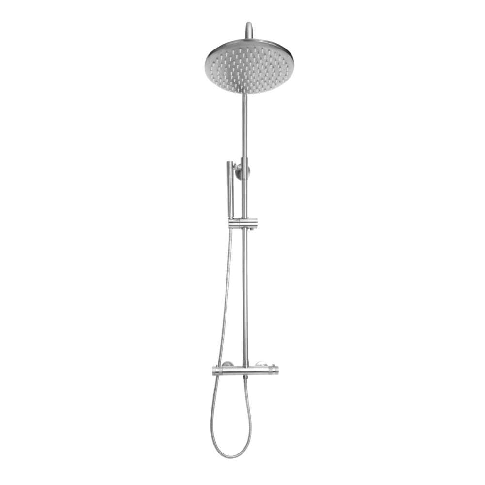 Luxe81 Core Twin Head Rigid Riser Shower Kit