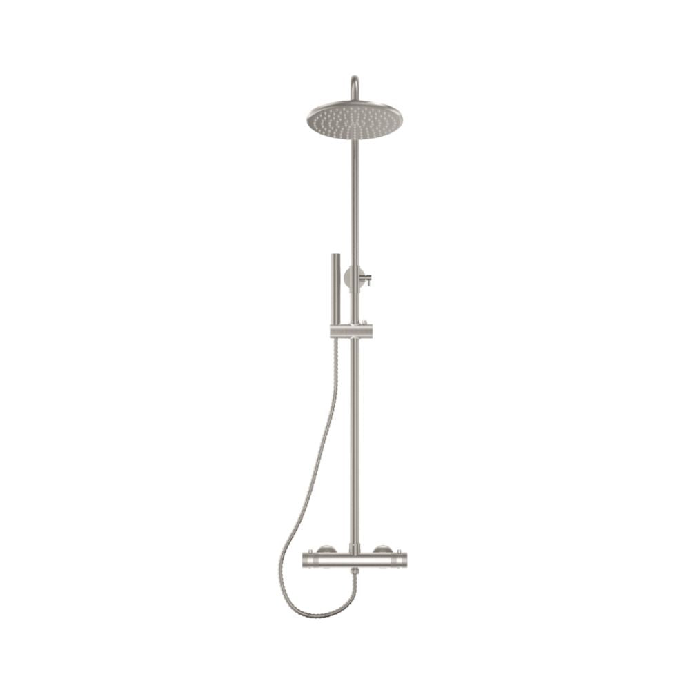 Luxe81 Core Twin Head Rigid Riser Shower Kit