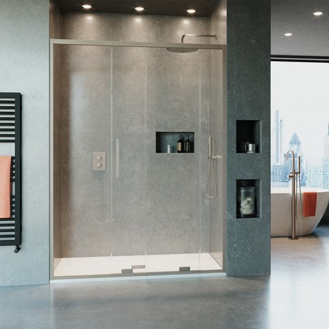 Crosswater Optix OXSLFC1200 10 Single Sliding Door