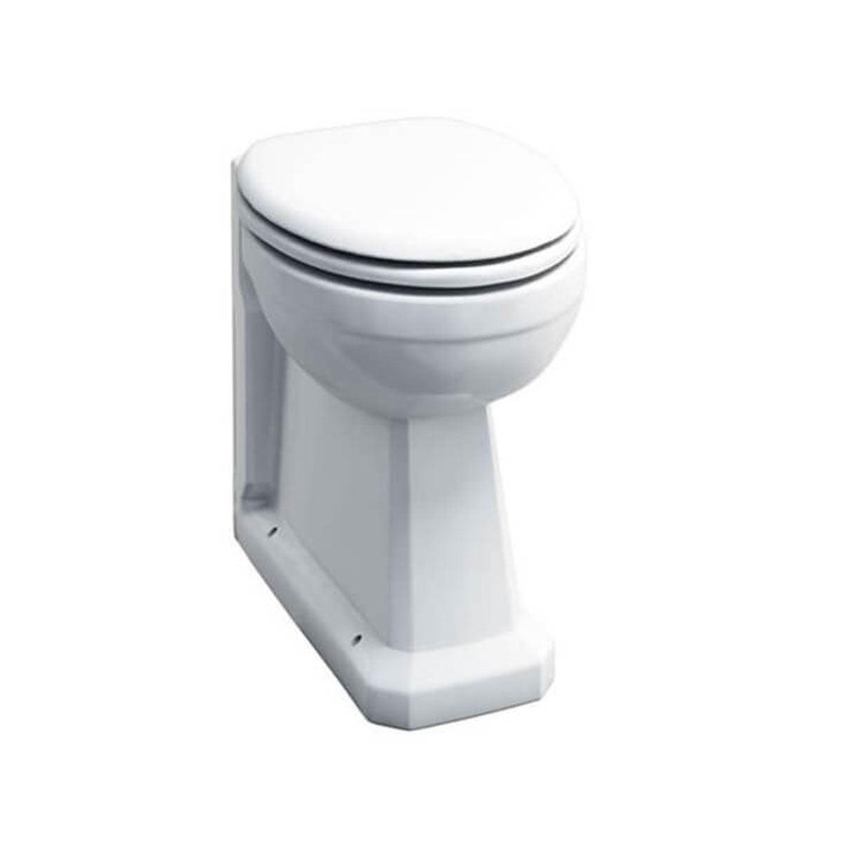 Burlington Regal P15 White Back-To-Wall WC Pan 480mm