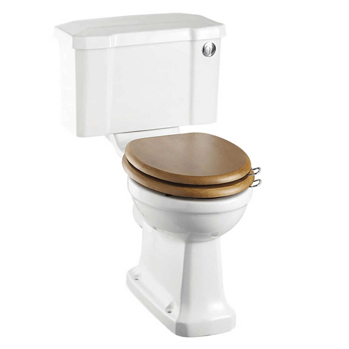 Burlington White Slimline P20 Closed Coupled WC Pan With Cistern