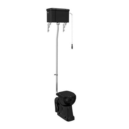 Burlington P2 JET Jet Standard High Level WC Pan With Seat And Cistern